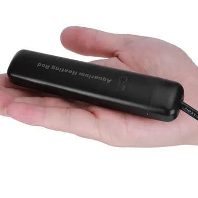 Tortue cylindre Mini fish tank barre chauffante 220V