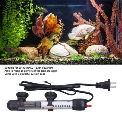 Barre chauffante d'aquarium de réservoir de poisson 50W