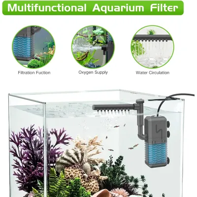 Filtre d'aquarium réglable