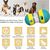 UAMLY Jouet Distributeur de Friandises pour Chien
