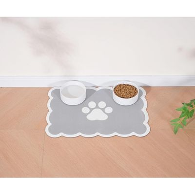 UAMLY Saugfähige Matte für Katzenfutter- und Wassernäpfe
