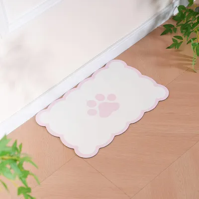 UAMLY Tapis absorbant pour gamelles d'eau et de nourriture pour chats