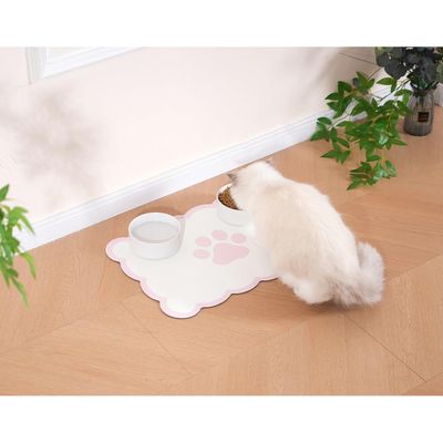 UAMLY Saugfähige Matte für Katzenfutter- und Wassernäpfe