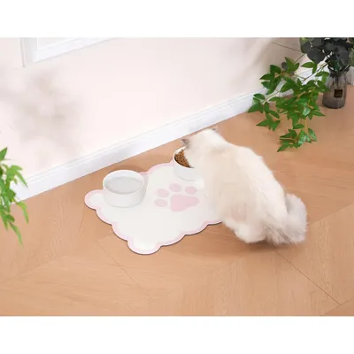 UAMLY Saugmatte für Katzenfutter- und Wassernäpfe