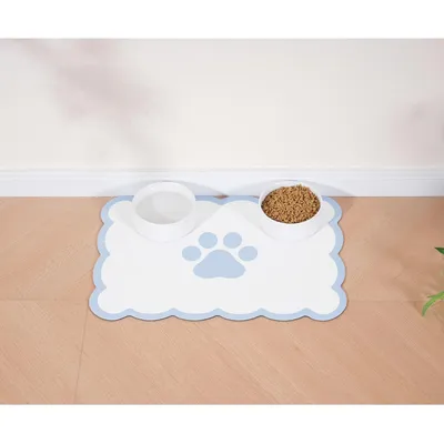 UAMLY Tapis absorbant pour gamelles d'eau et de nourriture pour chats