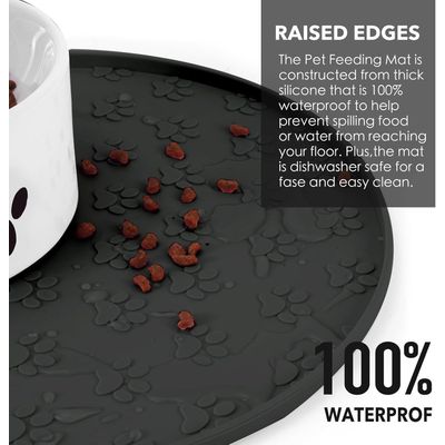 UAMLY Tapis en silicone pour aliments pour animaux