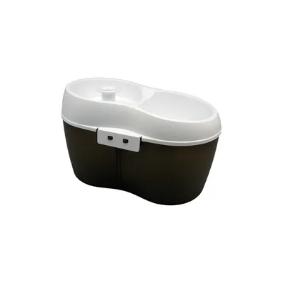 H2O Fontaine à Eau pour chat CatH2O Grise 2L