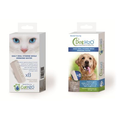 H2O Boîte de 8 Dental Care H2O Chien/ chat