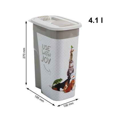 ROTHO Pet Food Container JOY Chat/Chien 4,1 L