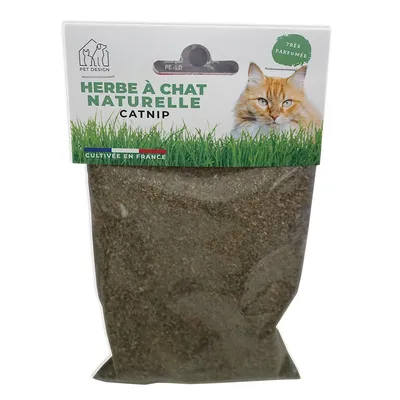 PET DESIGN Herbe à chat FRANÇAISE 100% Naturelle 30gr