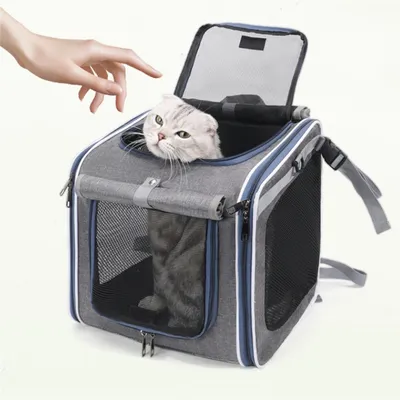 IntiMeg Sac de transport pour chien et chat en voiture