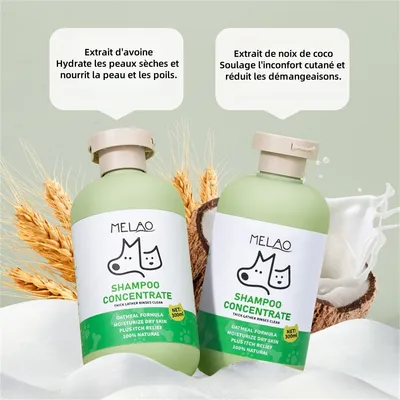 IntiMeg Shampooing à l'avoine pour chien et chat