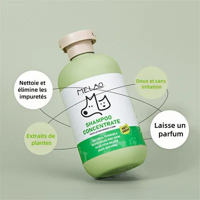 IntiMeg Shampooing à l'avoine pour chien et chat
