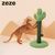IntiMeg Griffoir en forme d'arbre cactus pour chat