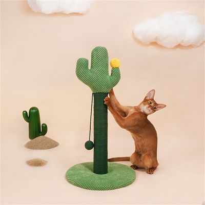 IntiMeg Rascador para gatos con forma de cactus