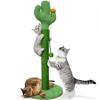 IntiMeg Griffoir en forme d'arbre cactus pour chat