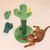 IntiMeg Griffoir en forme d'arbre cactus pour chat