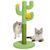 IntiMeg Griffoir en forme de cactus en jute pour chat