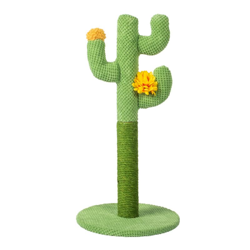 IntiMeg Griffoir en forme de cactus en jute pour chat