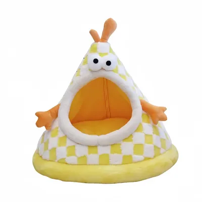 FurryFusion Lit conique pour chat Cartoon