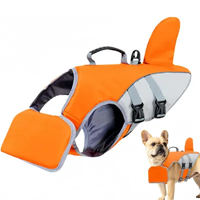 PurrfectFun Gilet de sauvetage flottant pour chiens et chiots PurrfectFun Gilet de sauvetage flottant pour chiens et chiots