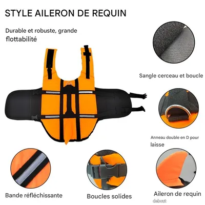 Petopia Gilet de sauvetage pour chien