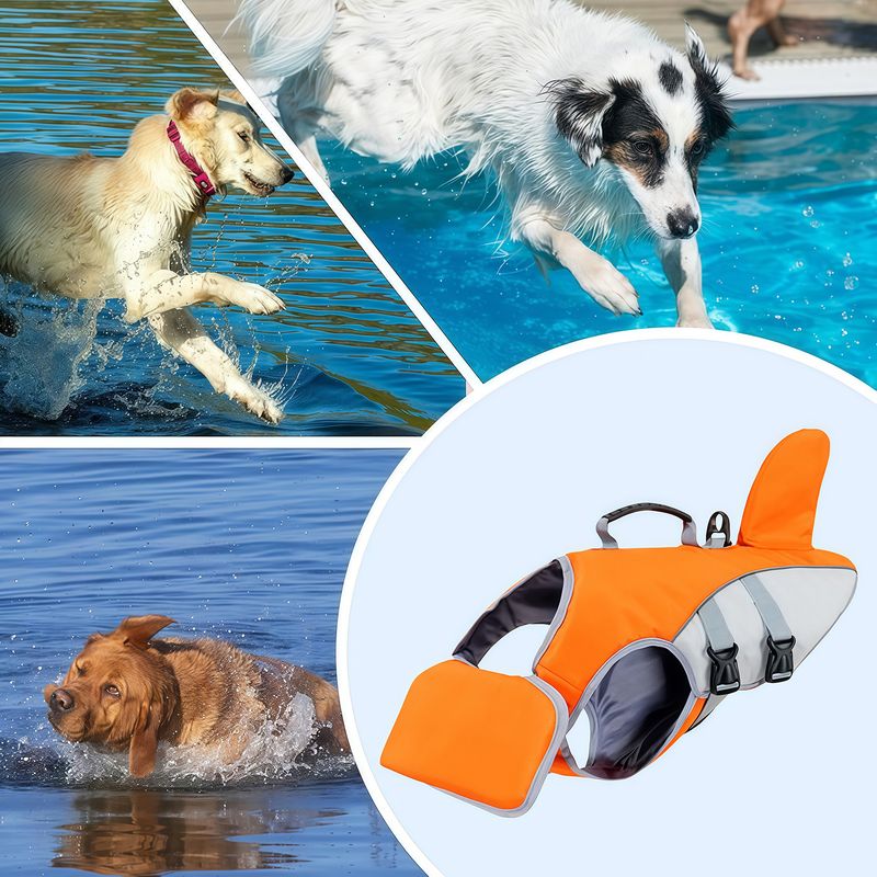 PurrfectFun Gilet de sauvetage flottant pour chiens et chiots