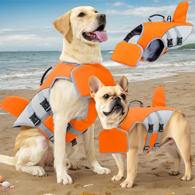 PurrfectFun Gilet de sauvetage flottant pour chiens et chiots