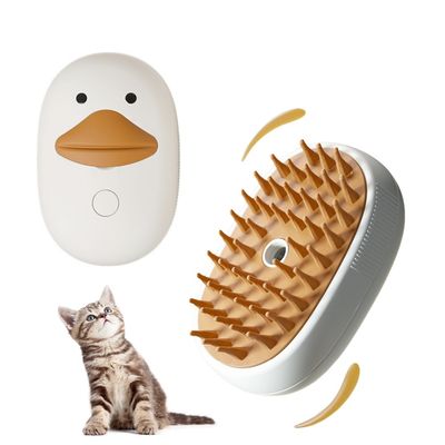 Petopia Brosse à vapeur multifonction pour chat