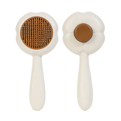FurryFusion Brosse de toilettage pour chat Four Leaf Clover
