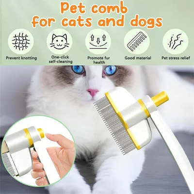 IntiMeg Peigne d'épilation pour animaux de compagnie