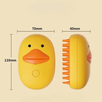 Petopia Brosse à vapeur multifonction pour chat