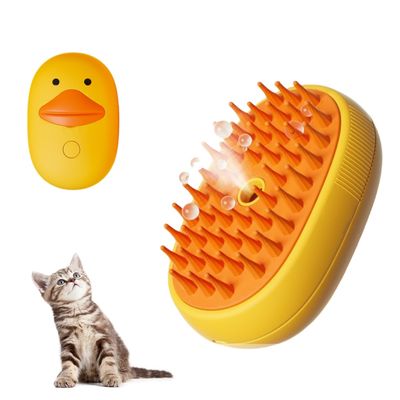 Petopia Brosse à vapeur multifonction pour chat