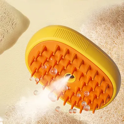 Petopia Brosse à vapeur multifonction pour chat