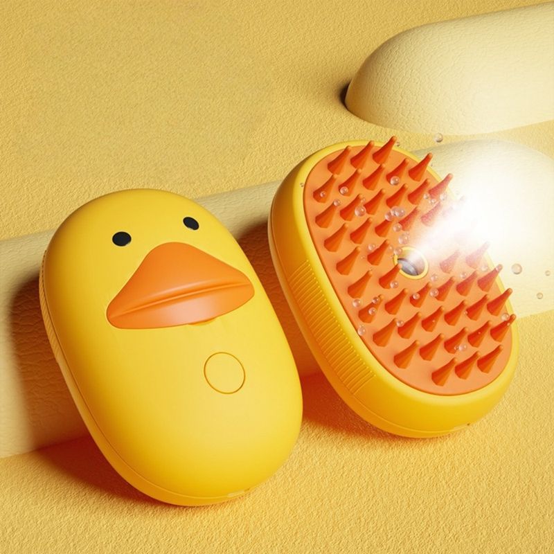 Petopia Brosse à vapeur multifonction pour chat