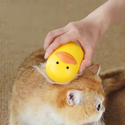 Petopia Brosse à vapeur multifonction pour chat