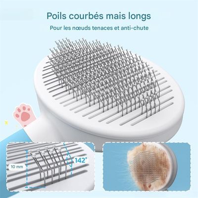 IntiMeg Brosse de toilettage pour chats et chiens