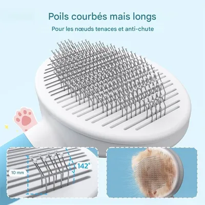 IntiMeg Brosse de toilettage pour chats et chiens