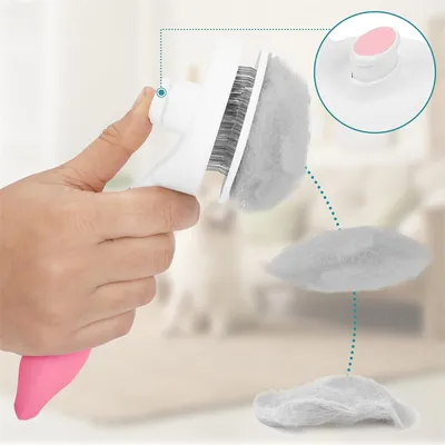 IntiMeg Brosse douce pour chien et chat