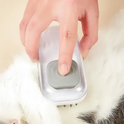 FurryFusion Brosse de douche pour chien et chat