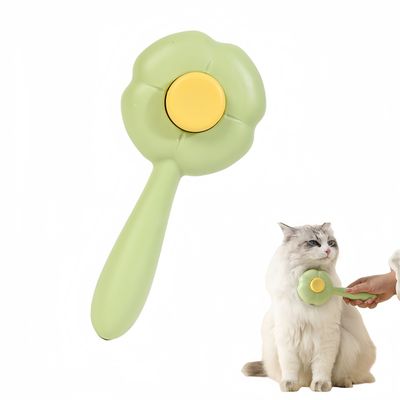 FurryFusion Brosse de toilettage pour chat Four Leaf Clover