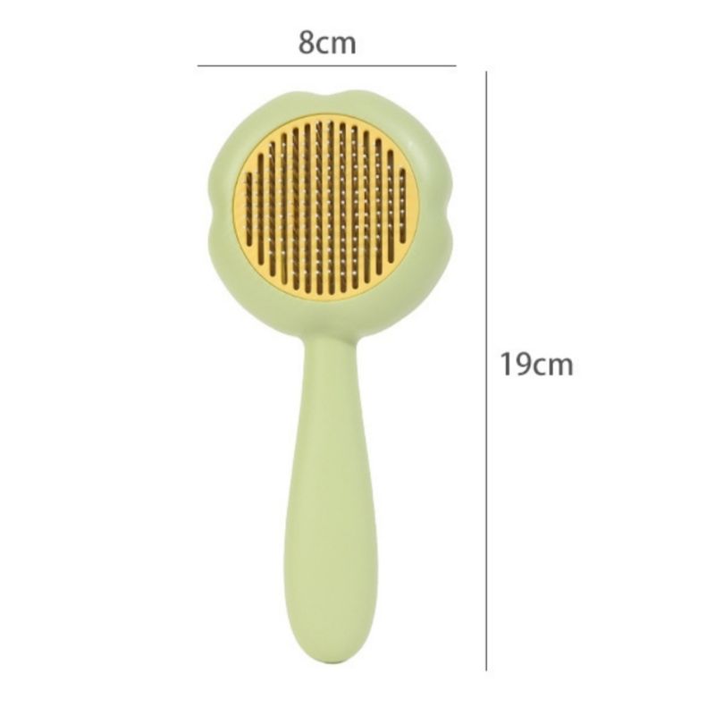 FurryFusion Brosse de toilettage pour chat Four Leaf Clover