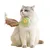 FurryFusion Brosse de toilettage pour chat Four Leaf Clover