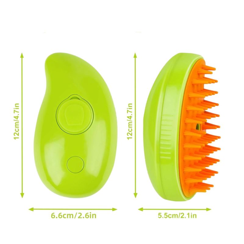 Petopia Brosse à vapeur 3 en 1 pour chat et chien