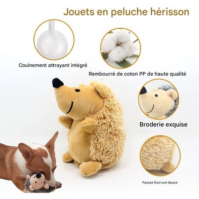 Pet Planet Chiens Jouet en Peluche Hérisson