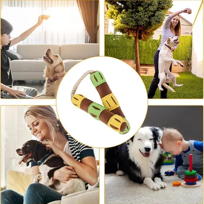 Petopia Jouet interactif en peluche à renifler pour chiens
