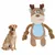 Pet Planet Chiens Jouet en Peluche et en Corde Pet Planet Chiens Jouet en Peluche et en Corde