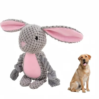 Pet Planet Chiens Jouet en Peluche et en Corde