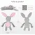 Pet Planet Chiens Jouet en Peluche et en Corde