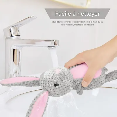 Pet Planet Chiens Jouet en Peluche et en Corde